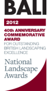 BALI 40th Anniversary Commemorative Award Award Logo