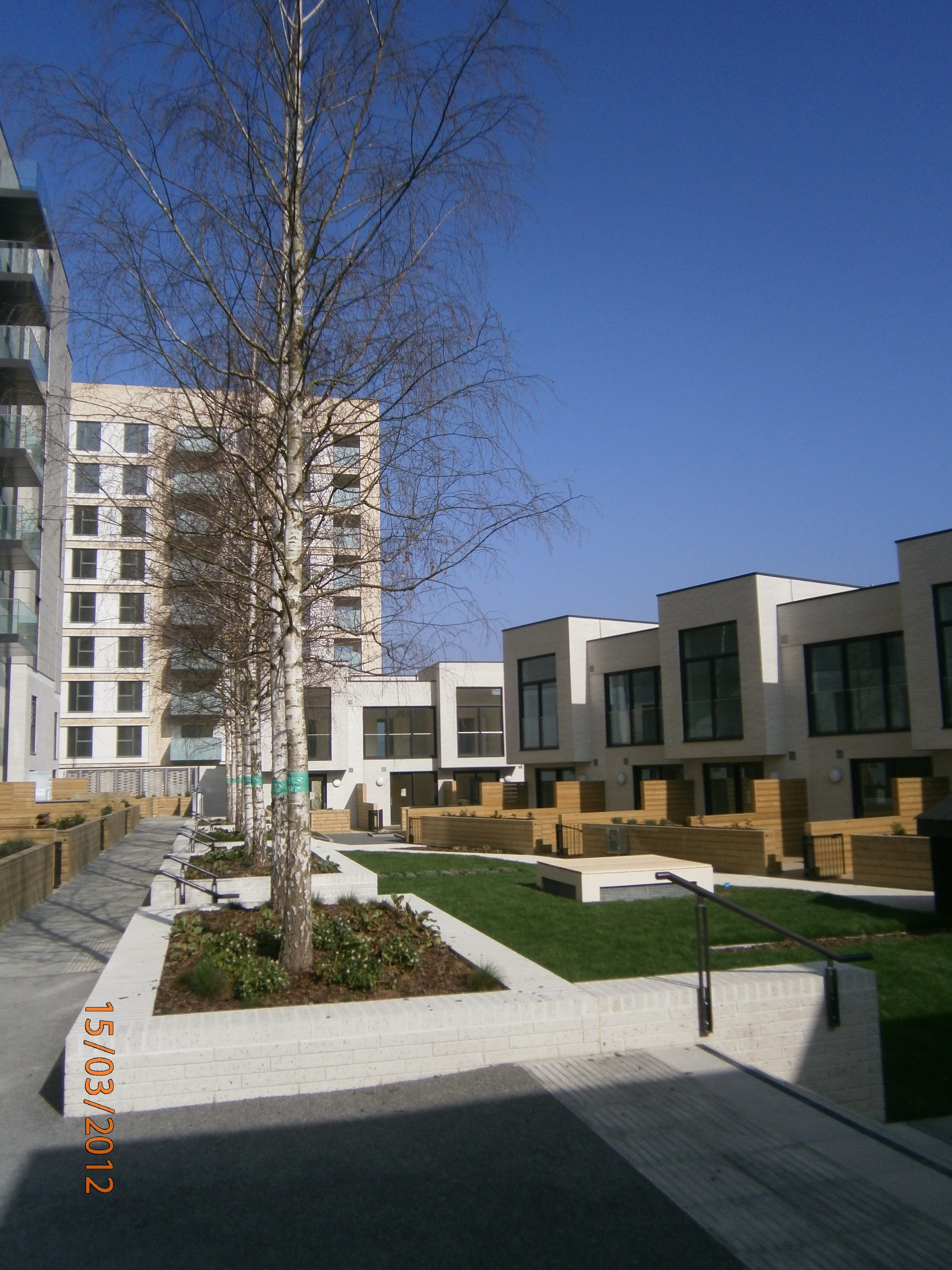 Athletes Village Frosts Landscapes