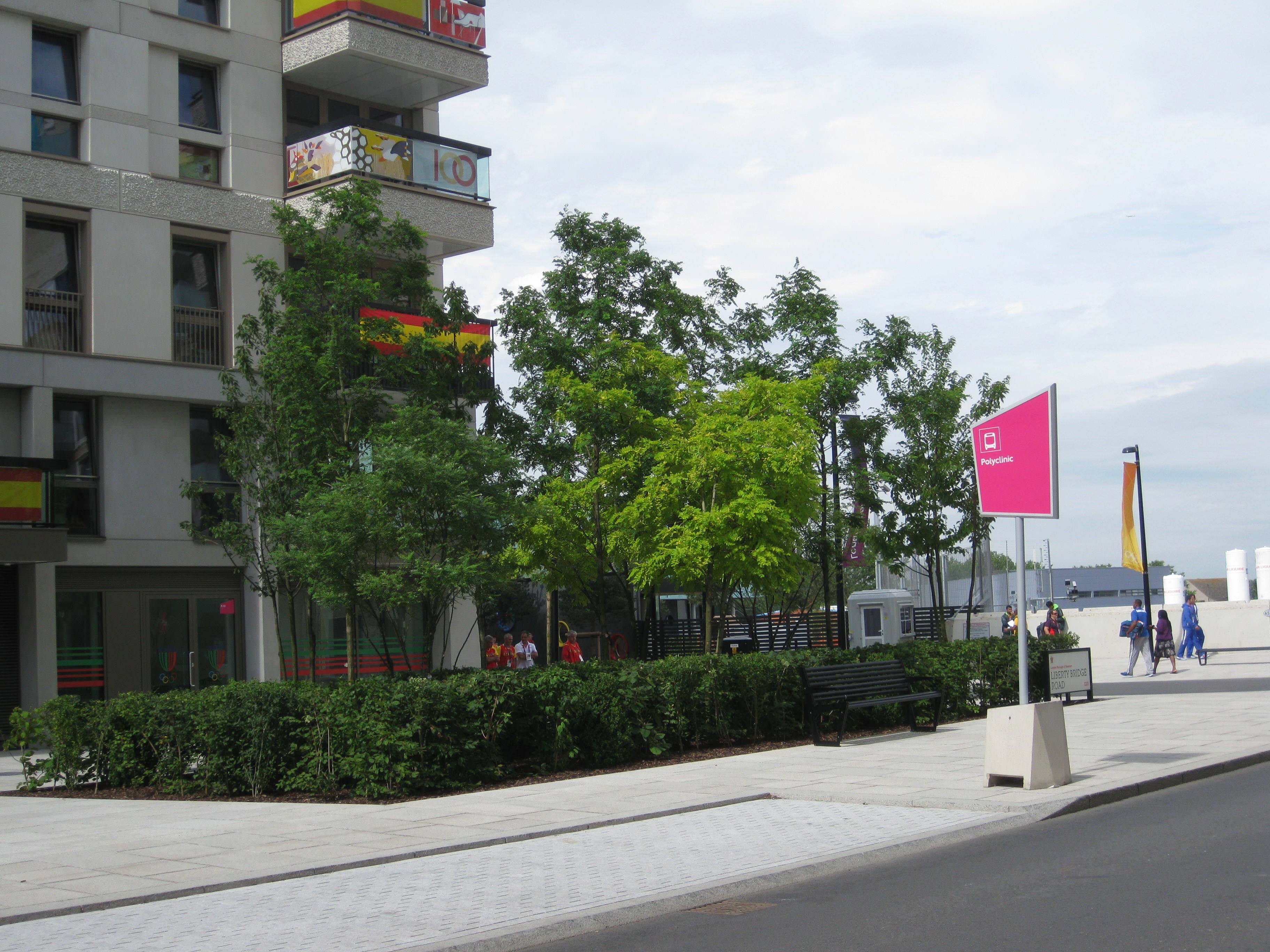 Athletes Village Frosts Landscapes